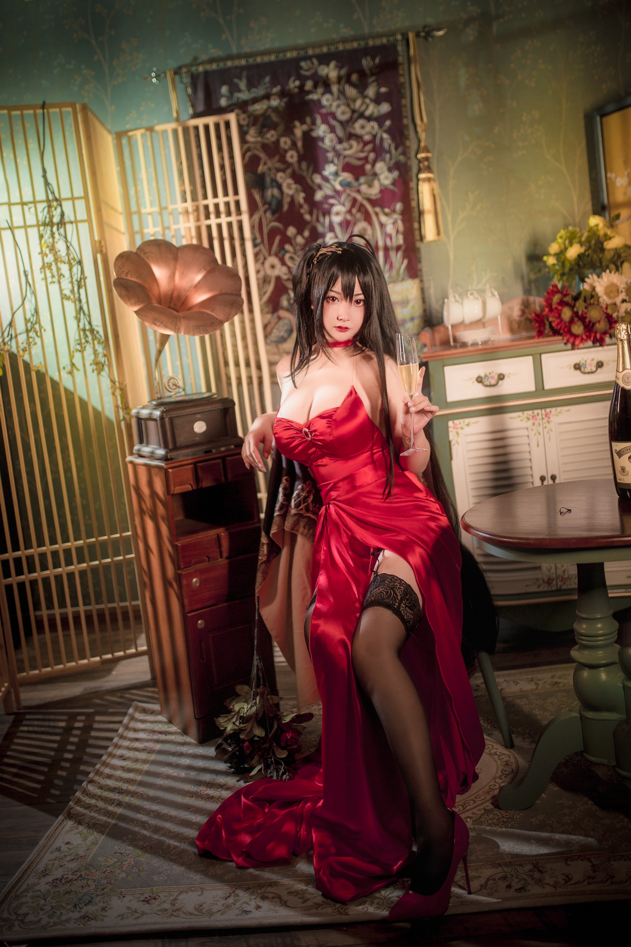 图片[1]-猫九酱 – NO.003 碧蓝 大凤 [12P]-XikXak